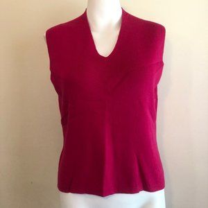 5/$20 G knitwear sleeveless sweater large